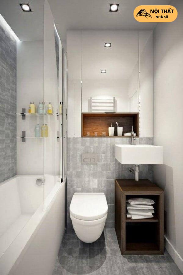 Tận dụng không gian phía sau cửa mở