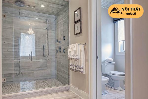 Cửa kính tạo cảm giác mở rộng cho không gian