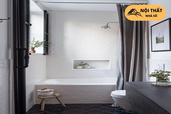 Sự kết hợp gam màu sáng và gam màu tối đan xen