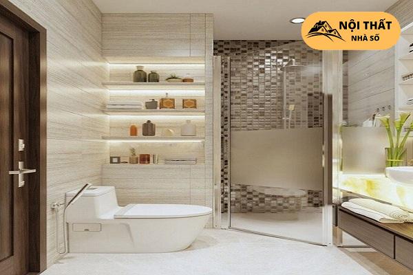 Gia chủ thiết kế tủ âm tường tiết kiệm không gian