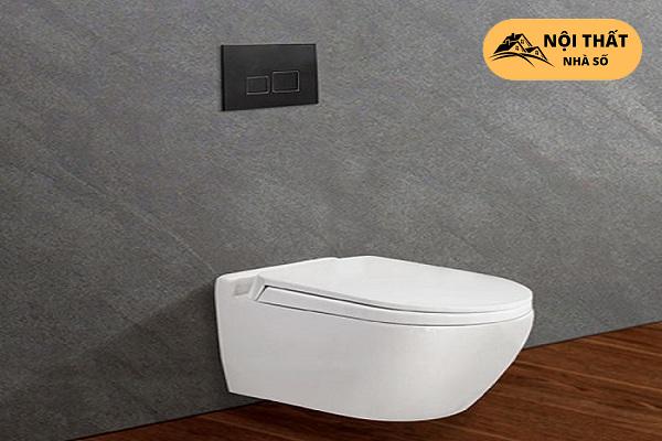Đối với kiểu bồn cầu này là hiện đại vừa giúp gia chủ dễ dàng vệ sinh