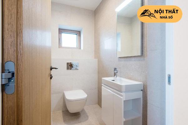 Mẫu 12: Có cửa thông gió kết hợp ánh sáng tự nhiên và luồng không khí thoáng từ gió tự nhiên