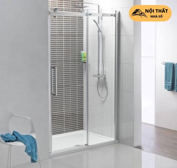 Phòng tắm 1 cửa trượt hiện đại