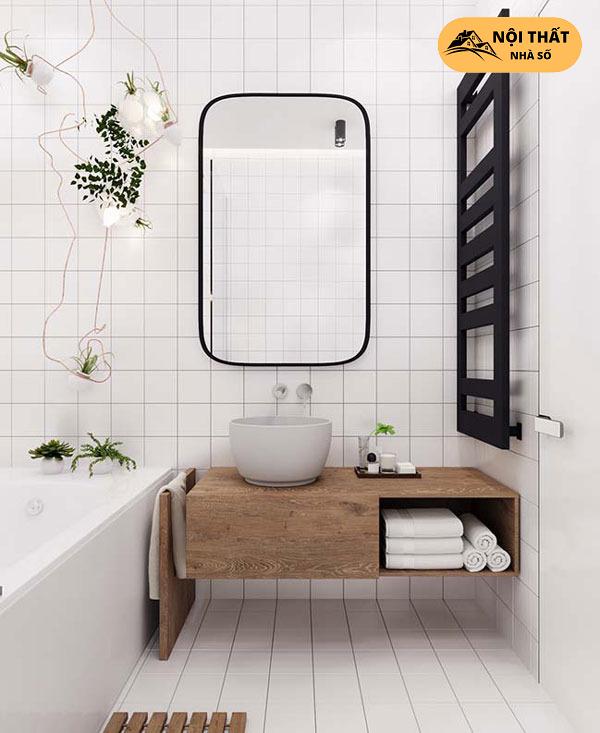 Lựa chọn gương đẹp phù hợp với nhà vệ sinh
