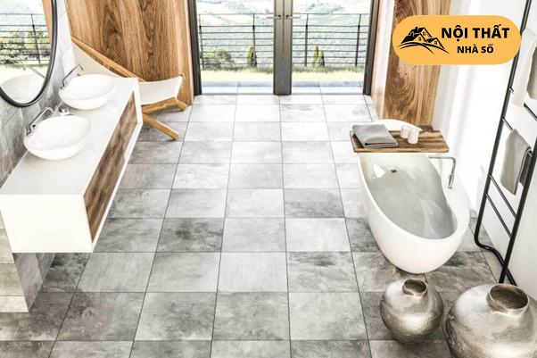 Lựa chọn mẫu gạch lát nền nhà vệ sinh phù hợp với căn nhà